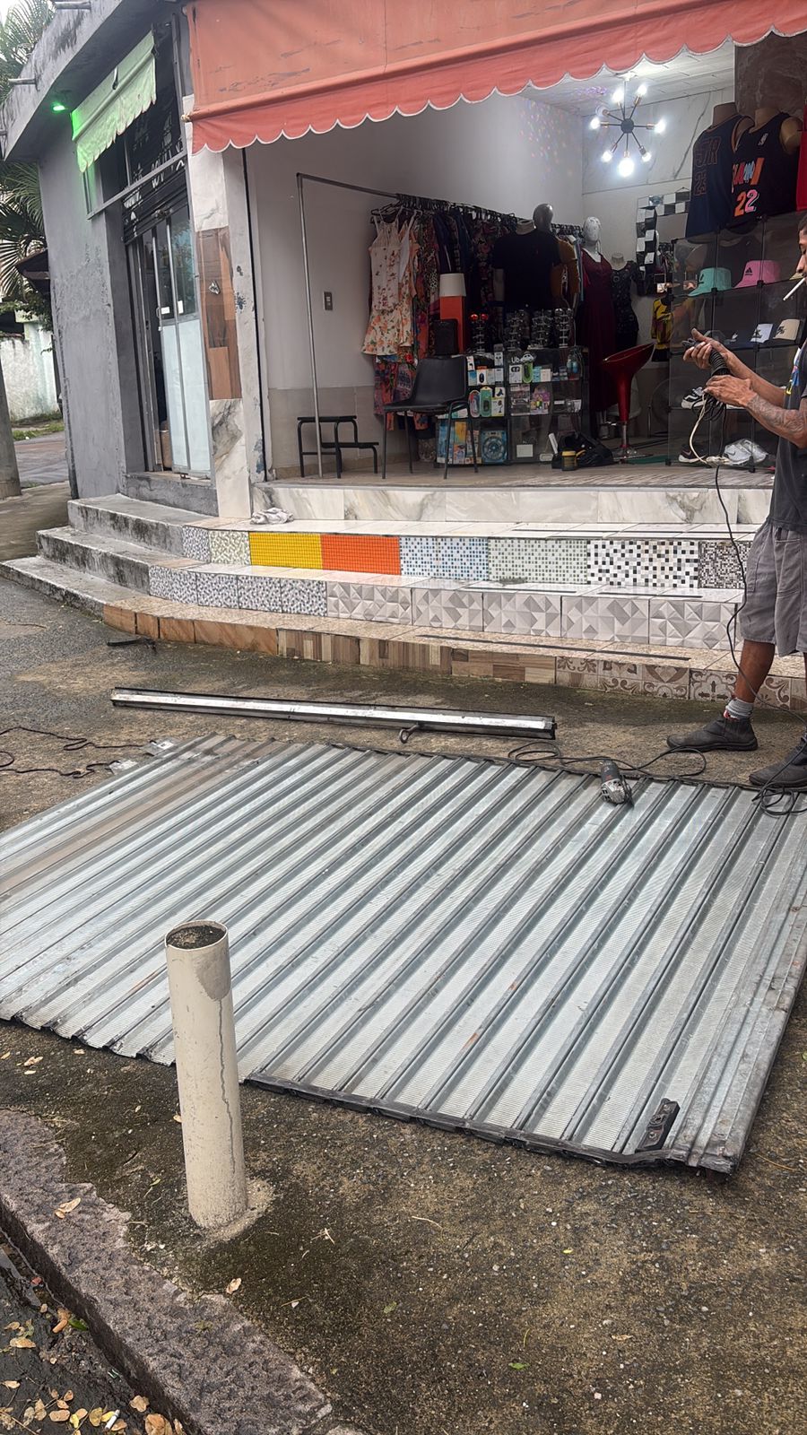 Serviço realizado pela Serralheria VMG
